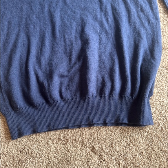 United Colors Of Benetton Navy Turtleneck Sweater - size M - Picture 5 of 8